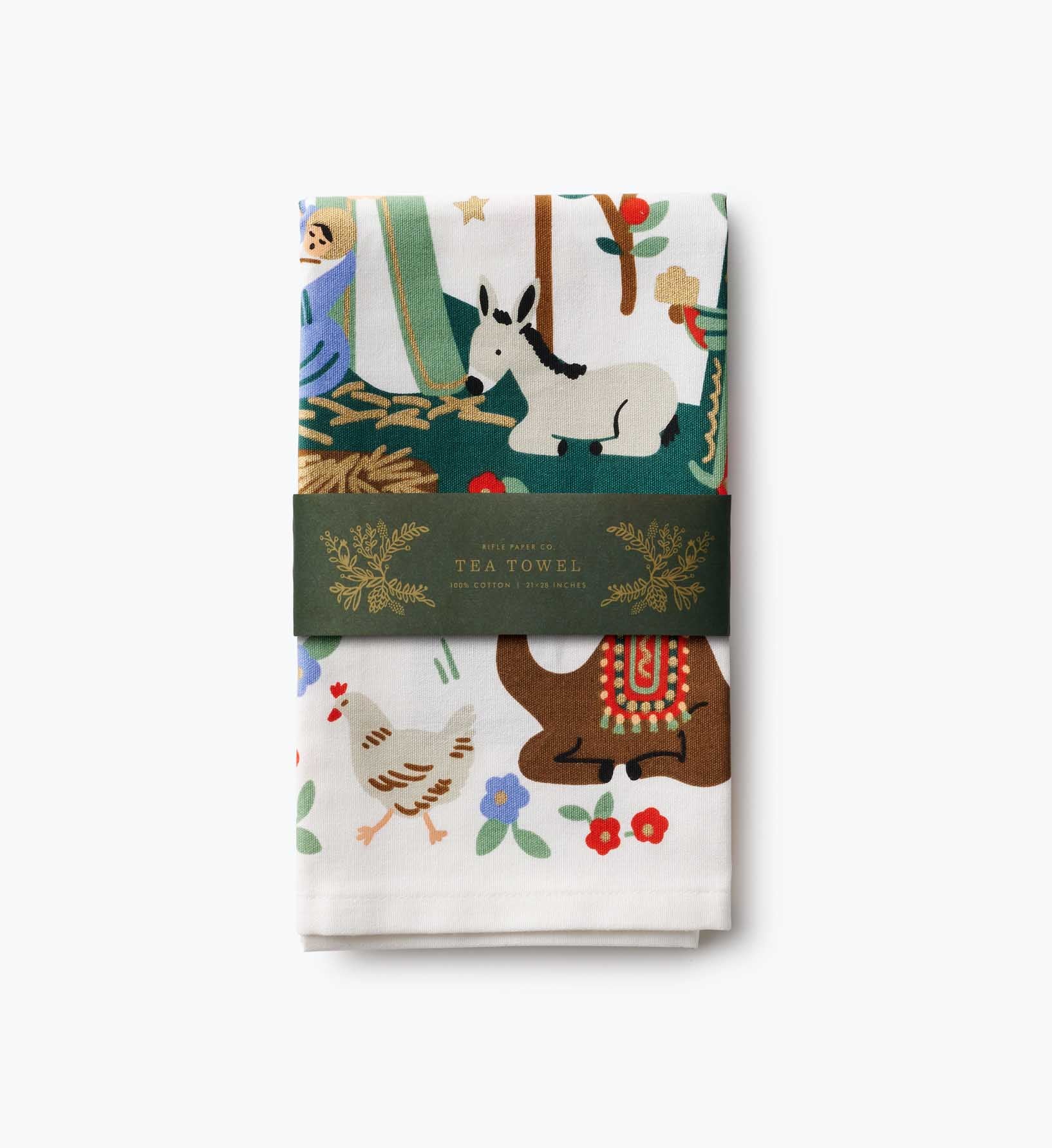 Holiday Tea Towel - Nativity